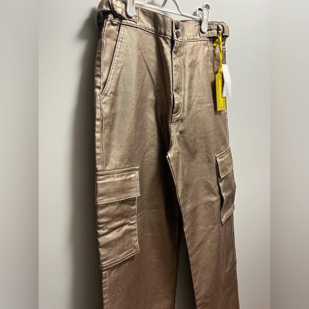 Women's Tan Cargo Pants